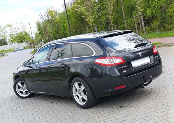 Peugeot 508 cena 24999 przebieg: 269999, rok produkcji 2011 z Płock małe 211